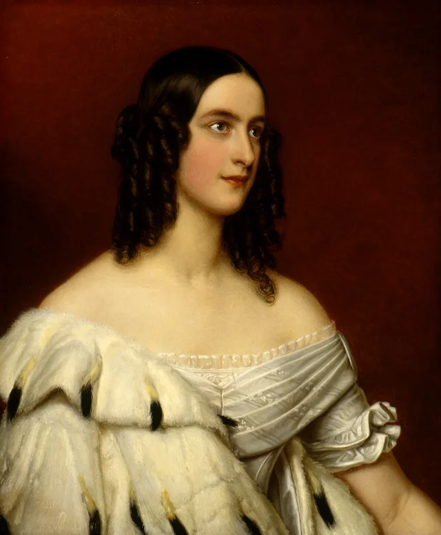 Retrato da princesa Carolina de Oettingen-Wallerstein, Joseph Karl Stieler