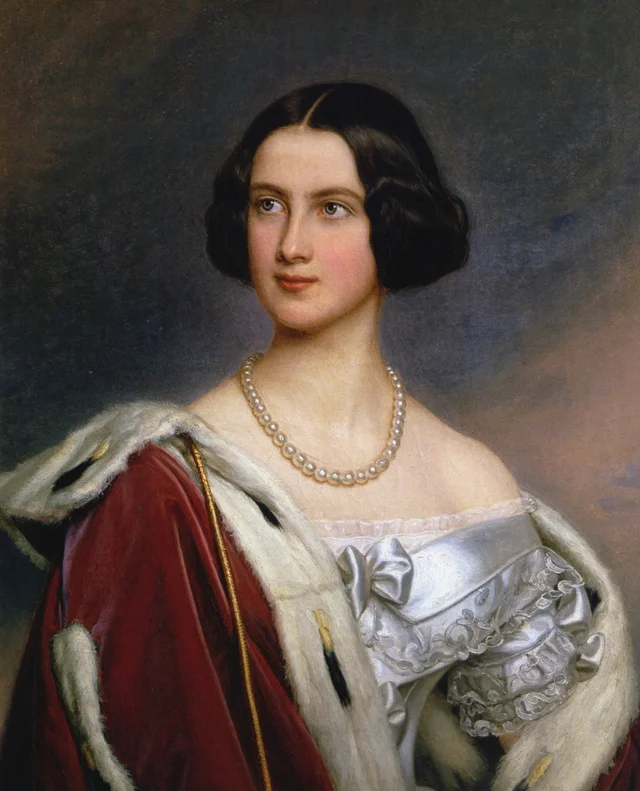 Retrato de la princesa María de Prusia, Joseph Karl Stieler