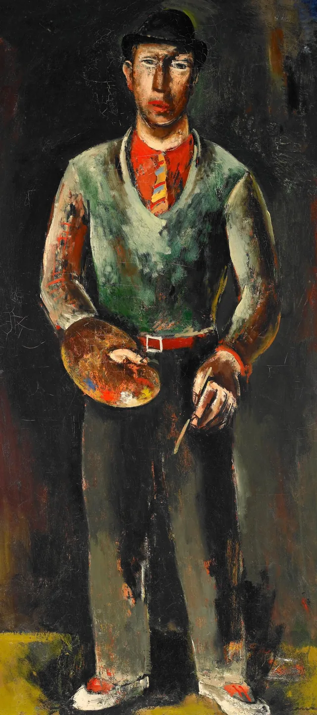 Self-Portrait, Joseph Kutter