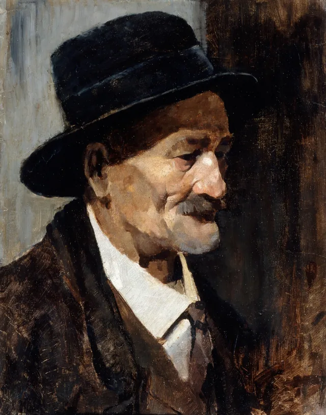 Man with a hat