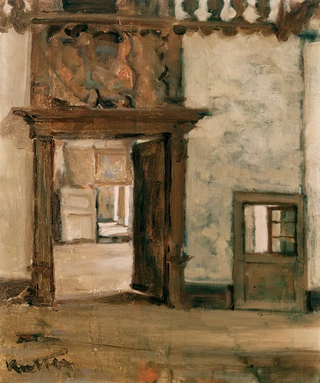 Interior of Clervaux Castle