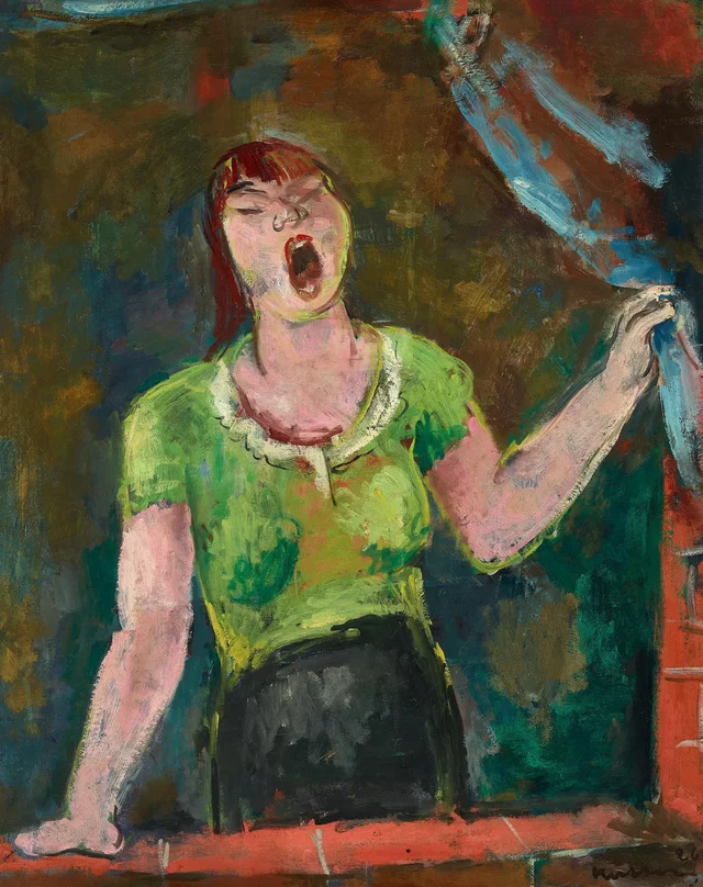 The Yawning Woman, Joseph Kutter
