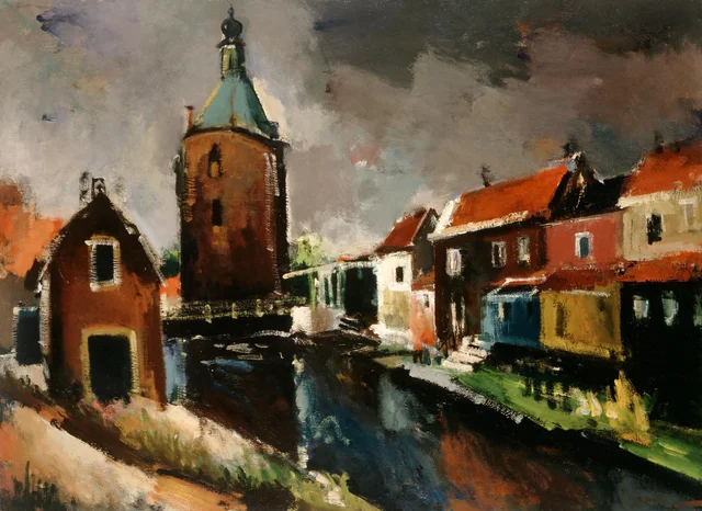 Tower in Enkhuizen, Joseph Kutter