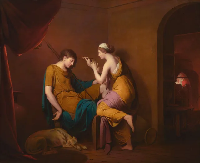 The Corinthian Maid, Joseph Wright of Derby