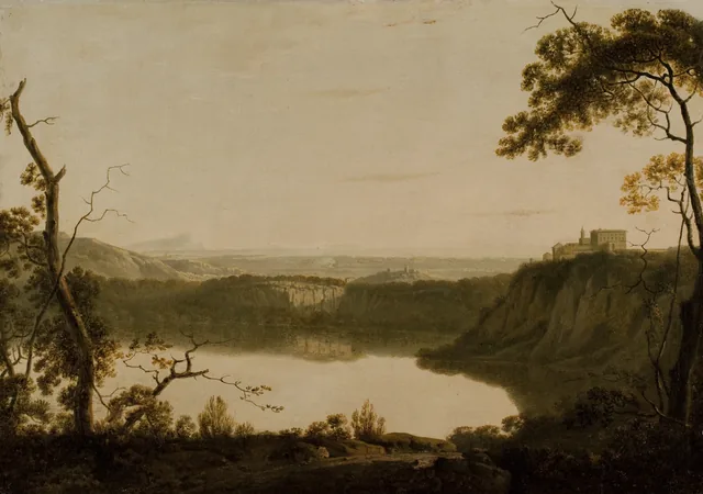 Lake Nemi, Joseph Wright of Derby