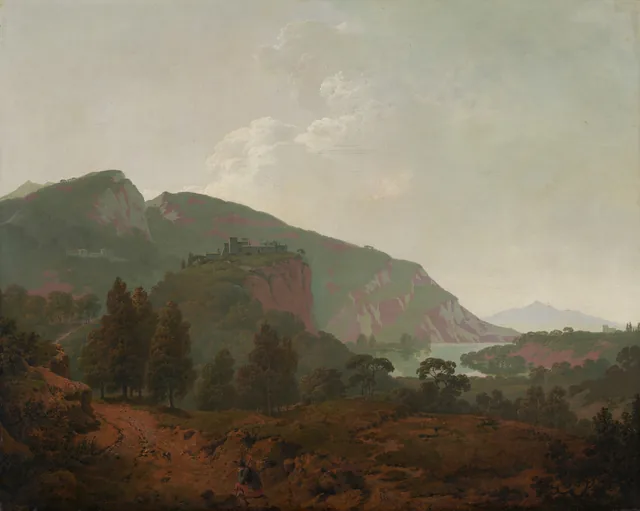Italian Landscape, Joseph Wright of Derby