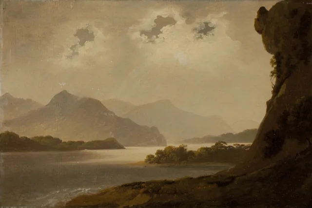 Lake Landscape, Joseph Wright of Derby