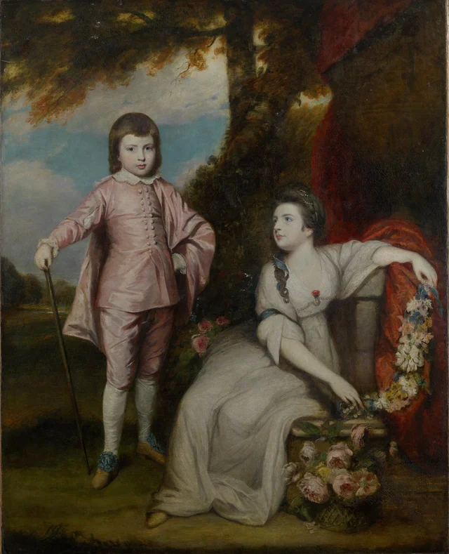 George Capel, vicomte Malden (1757-1839), et lady Elizabeth Capel (1755-1834), Joshua Reynolds