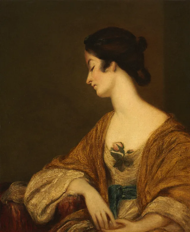 Retrato de Mrs. George Collier
