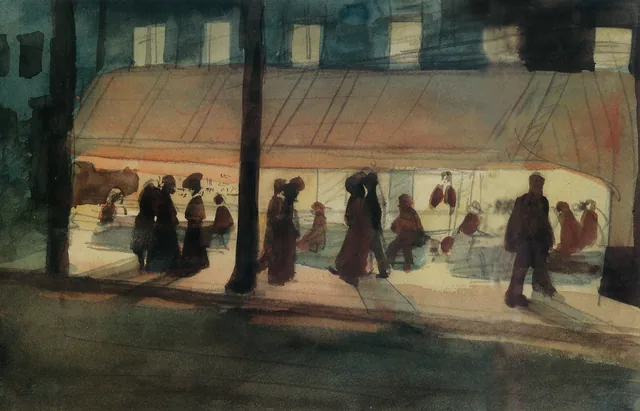 Café on the Boulevard, Josip Račić