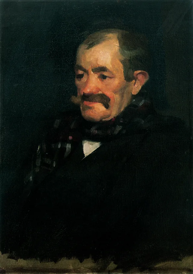 Man with a Shawl, Josip Račić