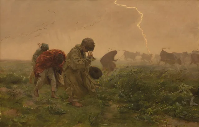 A Tempestade, Józef Chełmoński