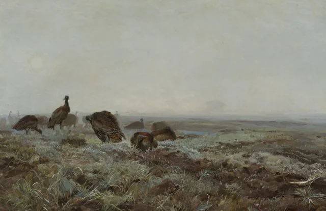 Las avutardas, Józef Chełmoński