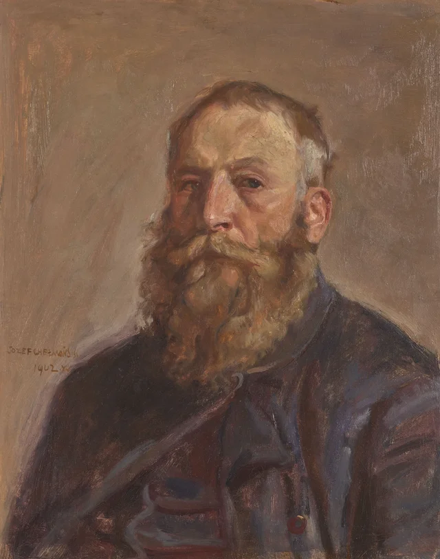 Autorretrato, Józef Chełmoński