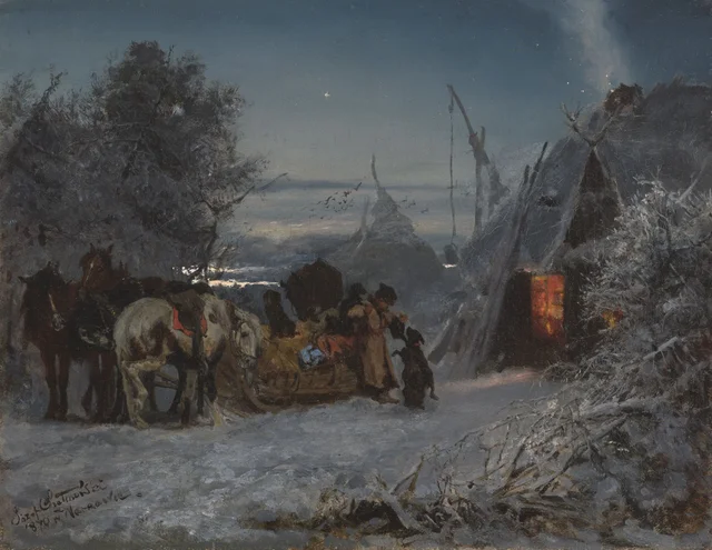Mañana en el bosque, Józef Chełmoński