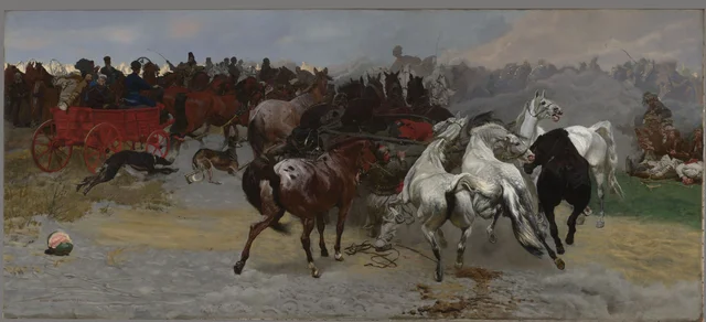 Feira de cavalos em Balta