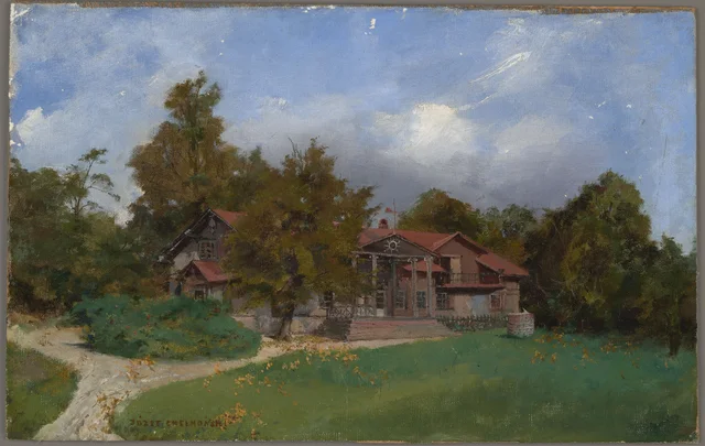 Vila no jardim, Kuklówka