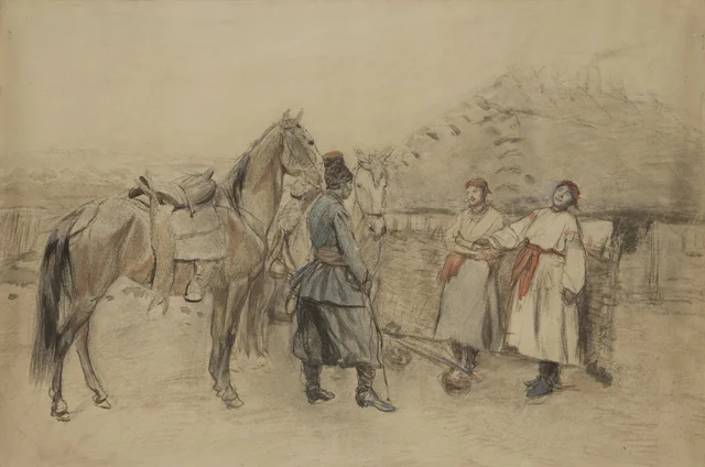 Les Galanteries, Józef Chełmoński