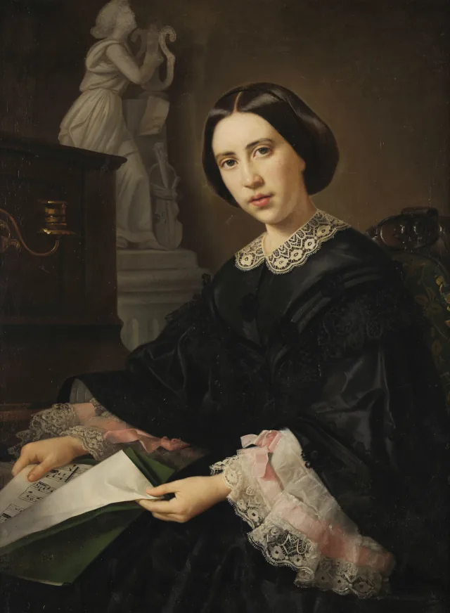 Retrato de dona María de los Ángeles Osio de Cordero, Juan Cordero