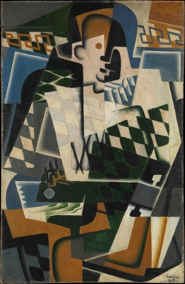 Arlequin à la guitare