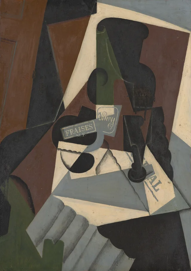 La mermelada de fresas, Juan Gris