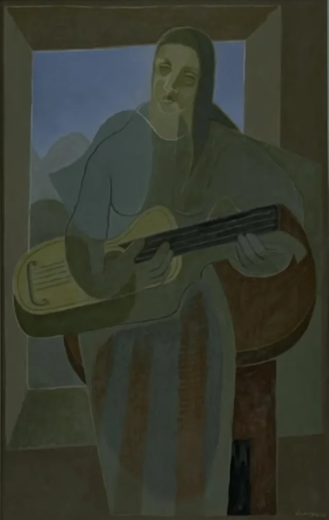 A Tocadora de violão, Juan Gris