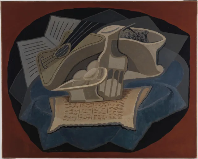 Le Tapis bleu, Juan Gris
