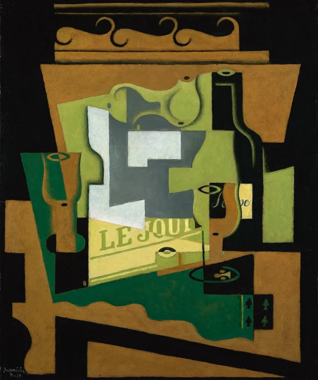 Nature morte à la bouteille de Bordeaux