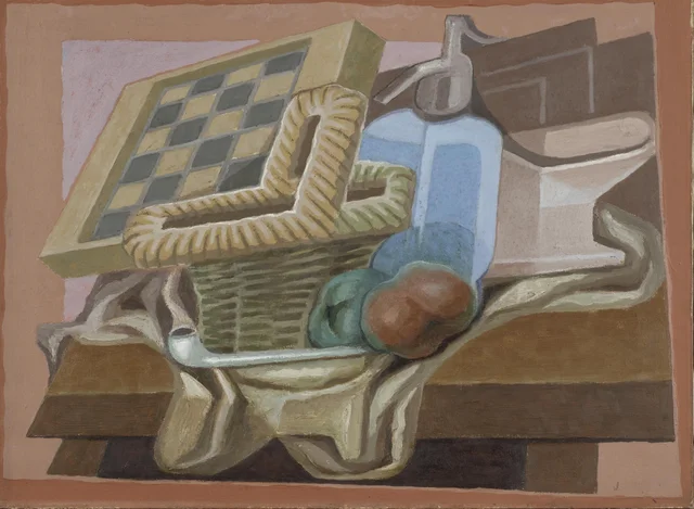 Panier et siphon, Juan Gris
