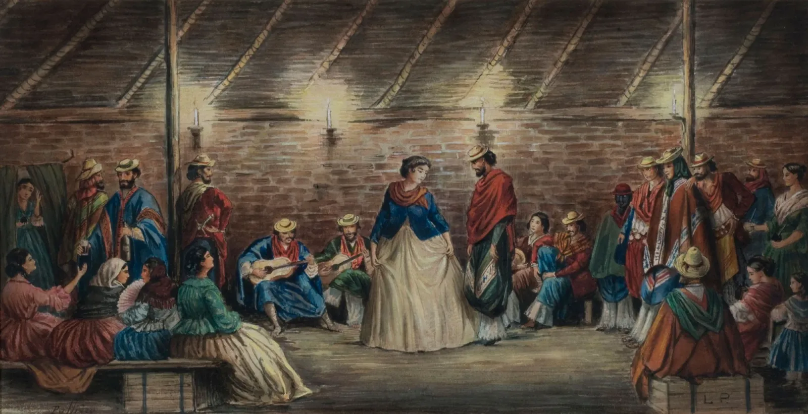 Dancing the Gato, Juan León Pallière