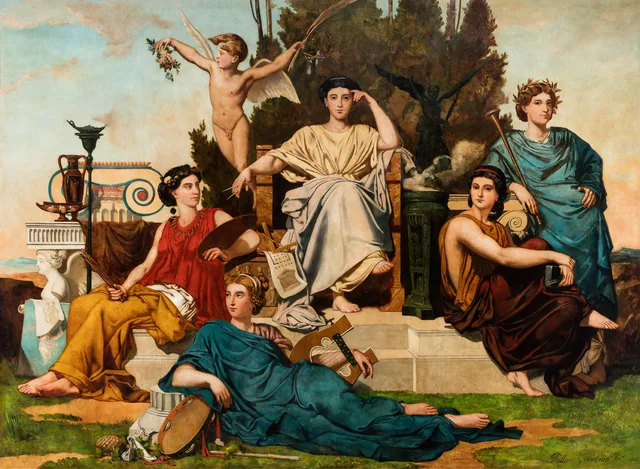 Allegory of the Arts, Juan León Pallière