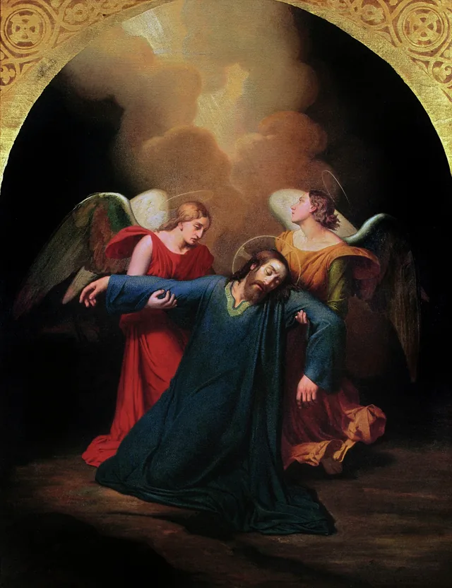 Le Christ à Gethsémani (ou Descente de croix ?)