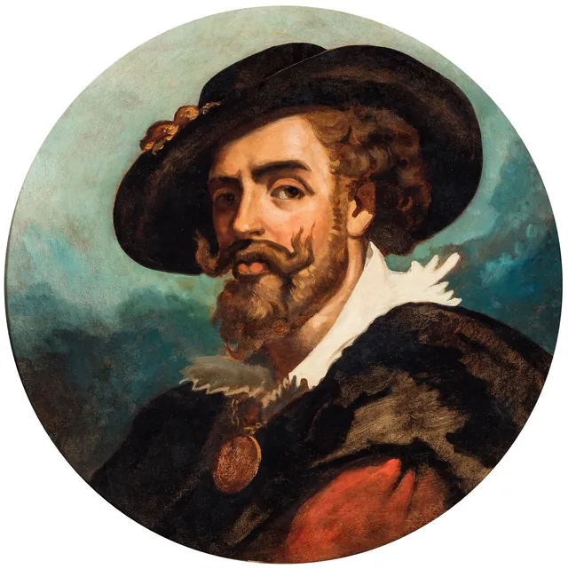 Retrato do pintor flamengo Peter Paul Rubens