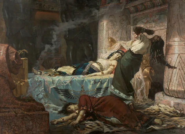Cleopatra, Juan Luna