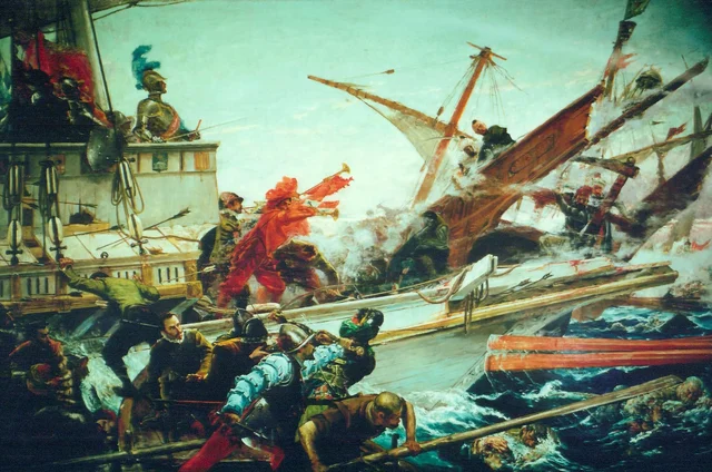 The Naval Battle of Lepanto (7 October 1571), Juan Luna