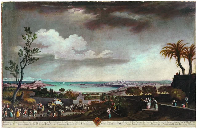 Vista do porto de Antibes, Juan Patricio Morlete Ruiz