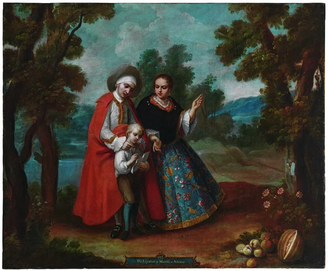 VII. De espanhol e mourisca, albino, Juan Patricio Morlete Ruiz