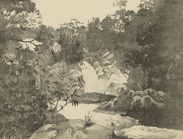 Dalat, cascata de Ankroët (prancha 21)