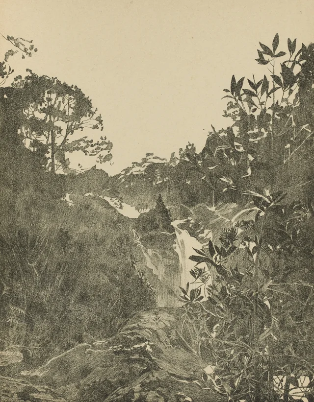Dalat, cascata de Ankroët (prancha 20)