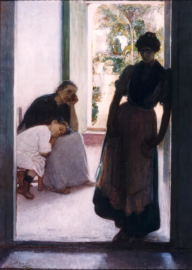Mal de amores, Julio Romero de Torres