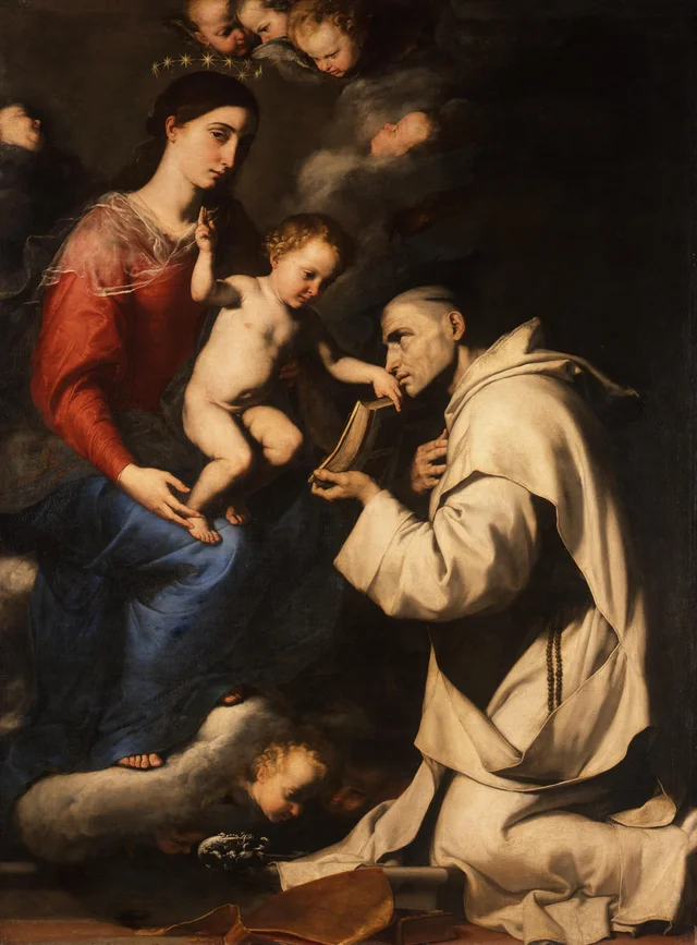 La Vierge à l'Enfant et saint Bruno