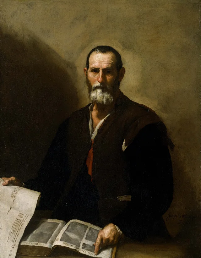 Le Philosophe Cratès, Jusepe de Ribera