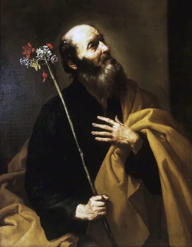 Saint Joseph avec la verge fleurie