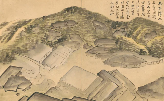 松都紀行帖 第6図