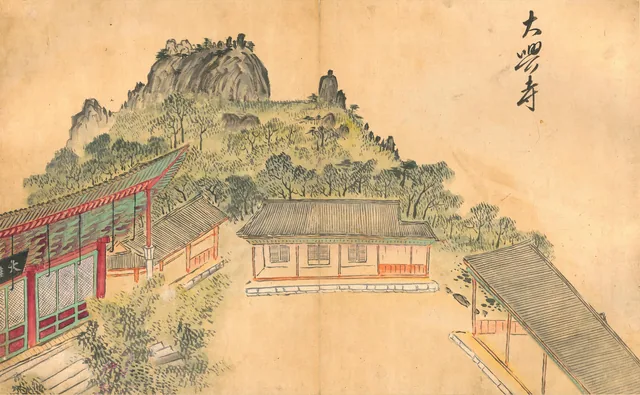 松都紀行帖 第8図