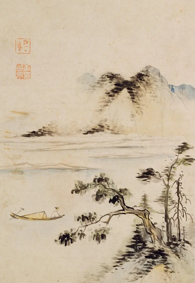 Eight-panel screen, image 10a, Kang Se-hwang