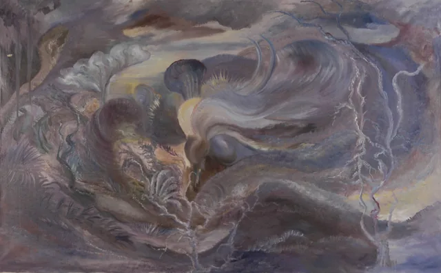 The peacock / Paradise garden, Karel Albert Schmidt
