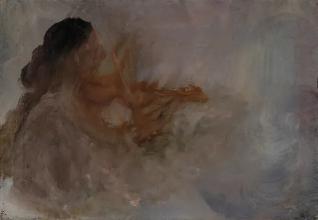 The violinist, Karel Albert Schmidt