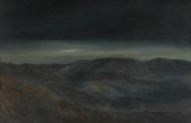 Landscape in late light, Karel Albert Schmidt