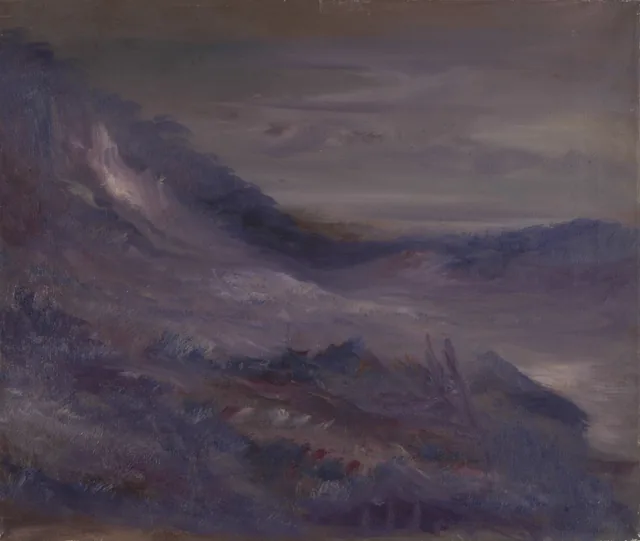 Wild landscape with the sea, Karel Albert Schmidt